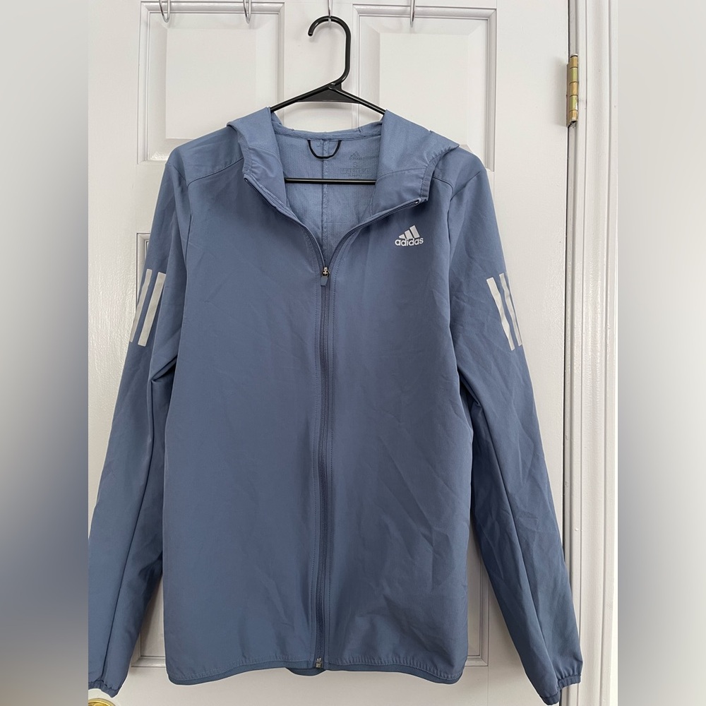 Adidas Light Blue zip up